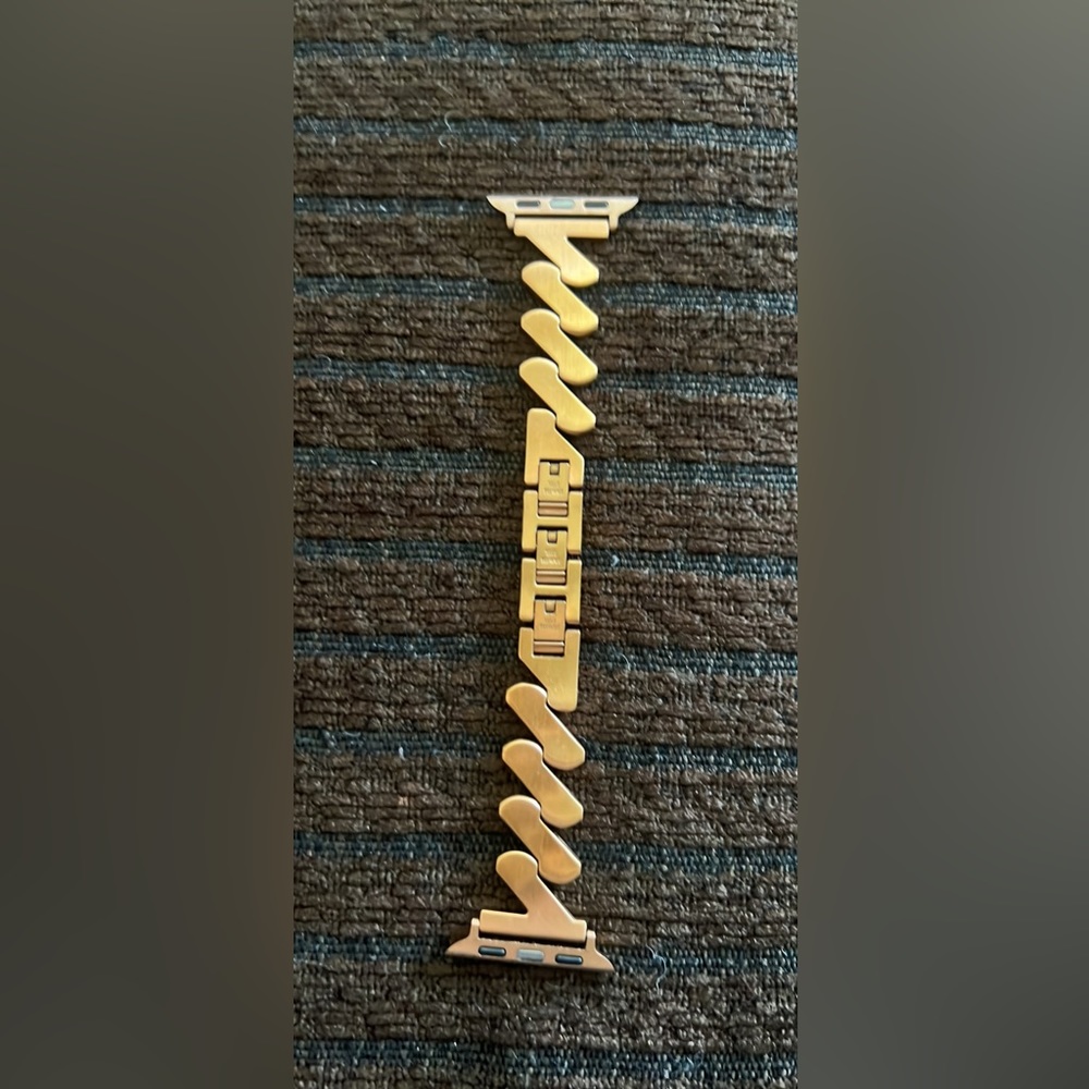Gold Apple Watch Band